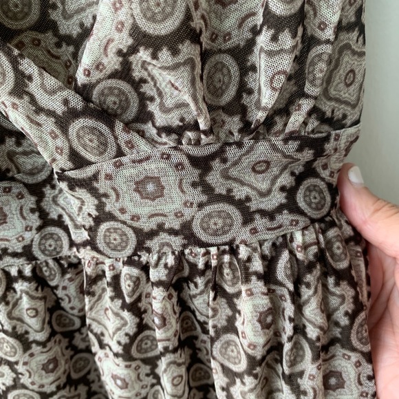 Michael Kors Brown Nylon Tank Top Size Small - Picture 8 of 10